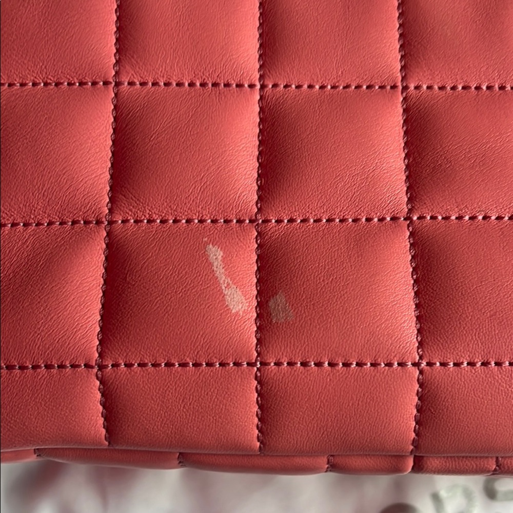MICHAEL Michael Kors Pink and Gold Quilted Shoulder Bag - Picture 5 of 11